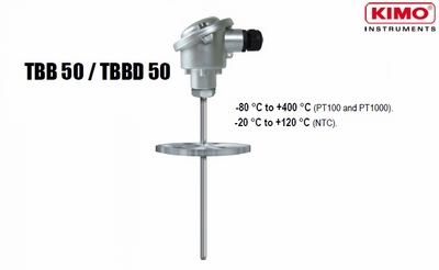 RTD sensor đo nhiệt độ TBB50-TBBD50